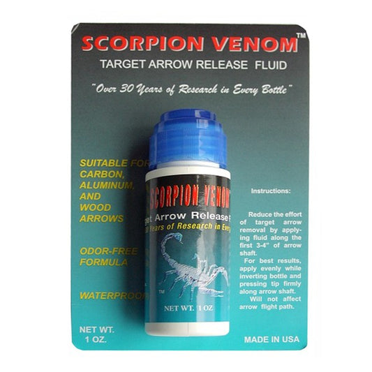 Scorpion Venom Archery Pfeilziehhilfsmittel Scorpion Pfeil-Fluid 1oz. wasserfest