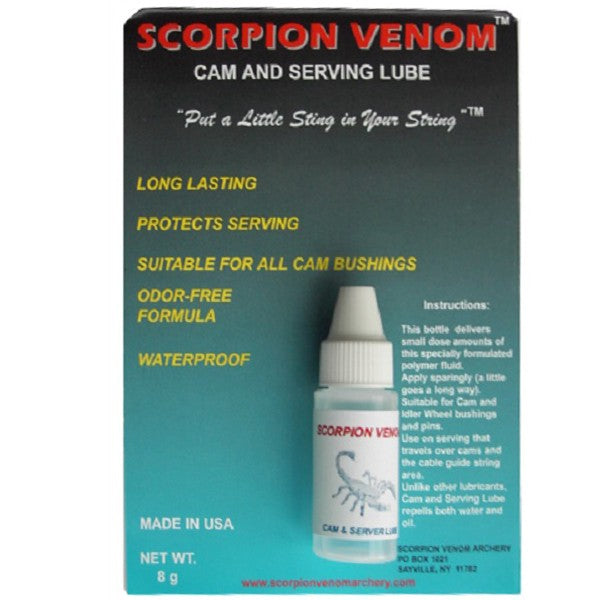 Scorpion Venom Archery Cam/Server Lube Scorpion, 8g wasserfest