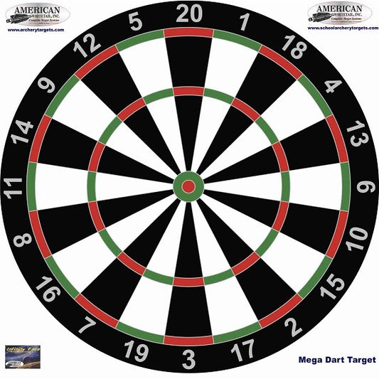 American Whitetail Scheibenauflage Tough Target - Darts