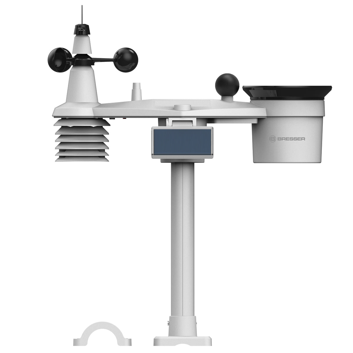 BRESSER 8-in-1-Außensensor mit beweglichem Solarpanel
