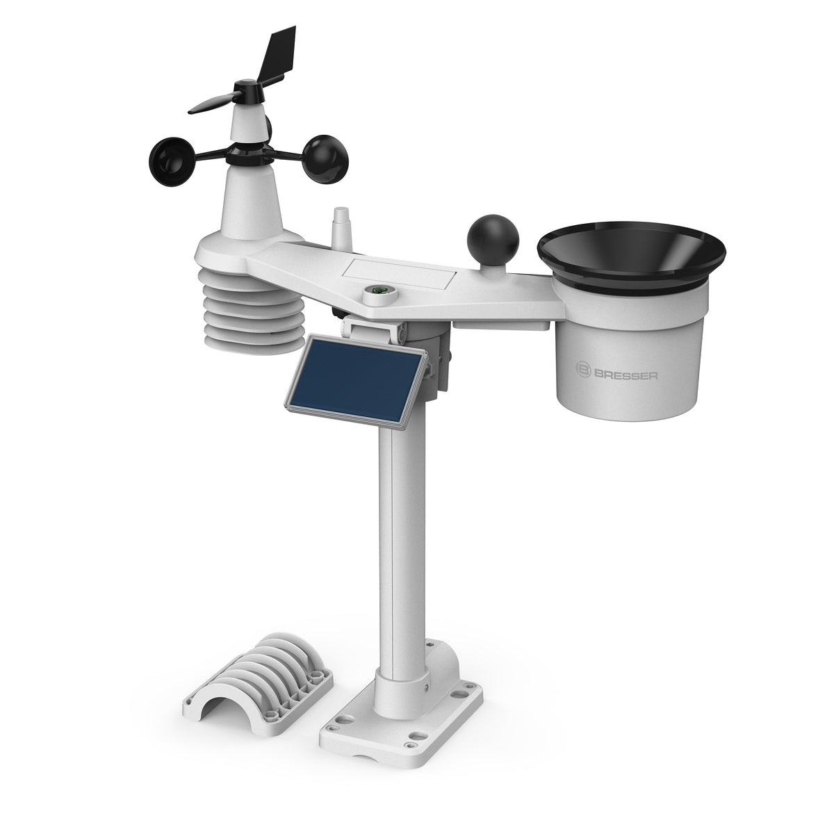 BRESSER 8-in-1-Außensensor mit beweglichem Solarpanel