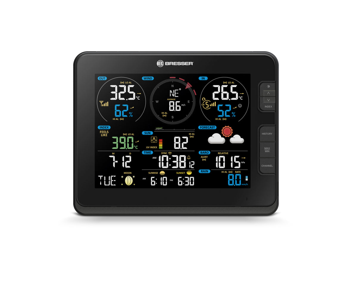 BRESSER zusätzliche / Ersatz-Basisstation für WSX3001 Profi-WLAN-Wetterstation