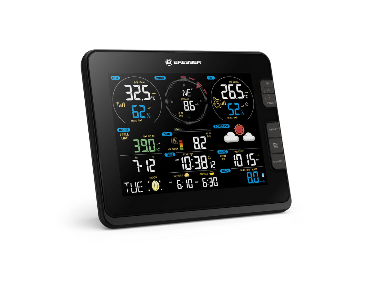 BRESSER zusätzliche / Ersatz-Basisstation für WSX3001 Profi-WLAN-Wetterstation