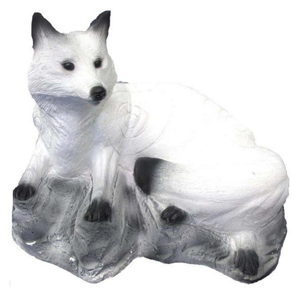 3D Ziel SRT weißer Fuchs (liegend)