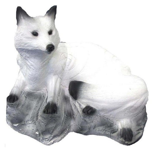 3D Ziel SRT weißer Fuchs (liegend)