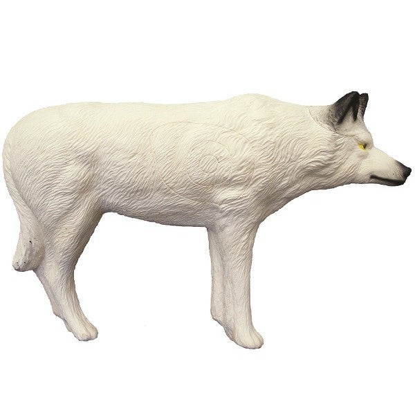 3D Ziel SRT weißer Wolf
