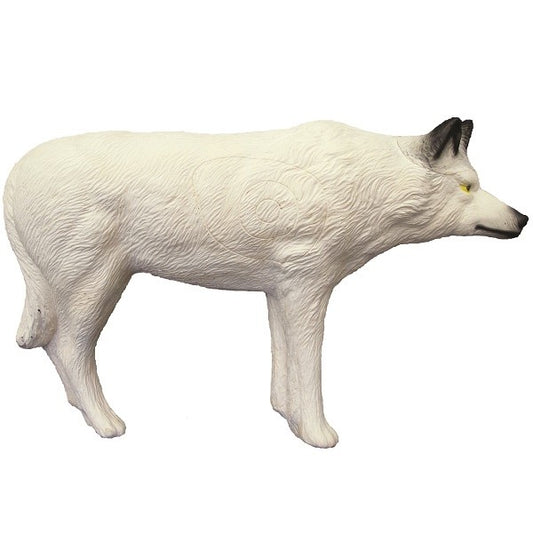 3D Ziel SRT weißer Wolf