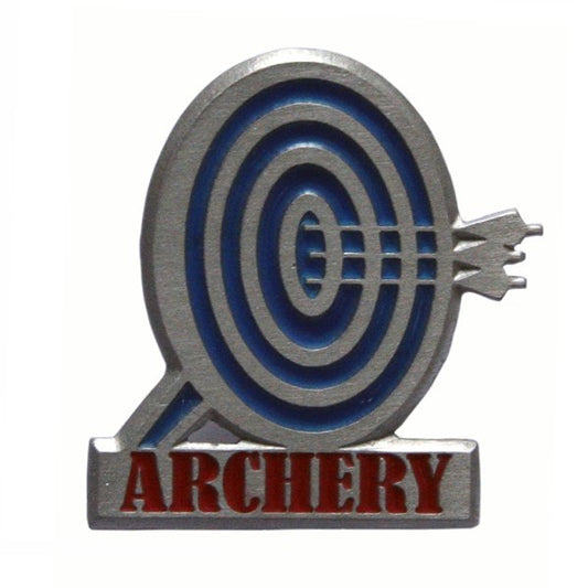 Schmuck Pin "Blue Target"