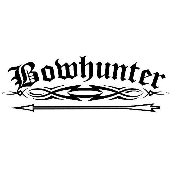 VISTA Aufkleber Kontrastaufkleber "bowhunter flame"