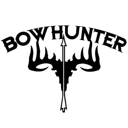 VISTA Aufkleber Kontrastaufkleber "bowhunter skull"