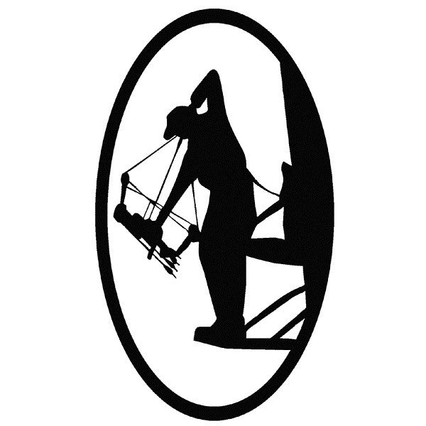 VISTA Aufkleber Aufkleber Oval "Treestand"