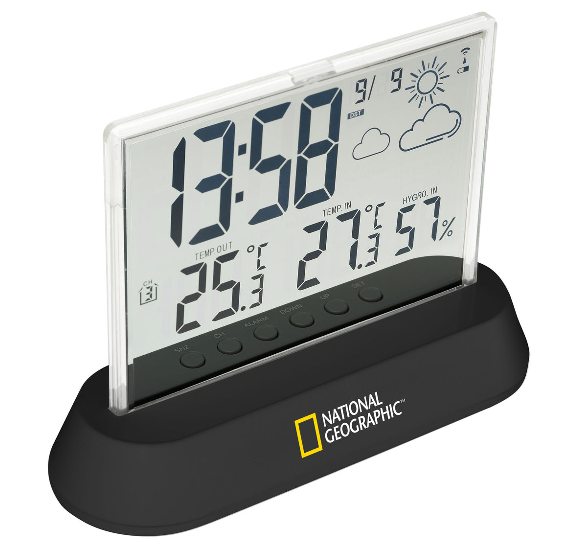 NATIONAL GEOGRAPHIC Funkwetterstation Transparent