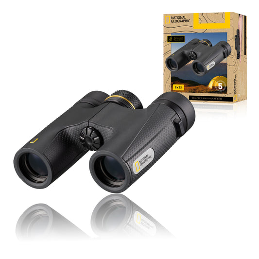 NATIONAL GEOGRAPHIC 8x25 Taschenfernglas mit hochwertigen BaK-4-Prismen