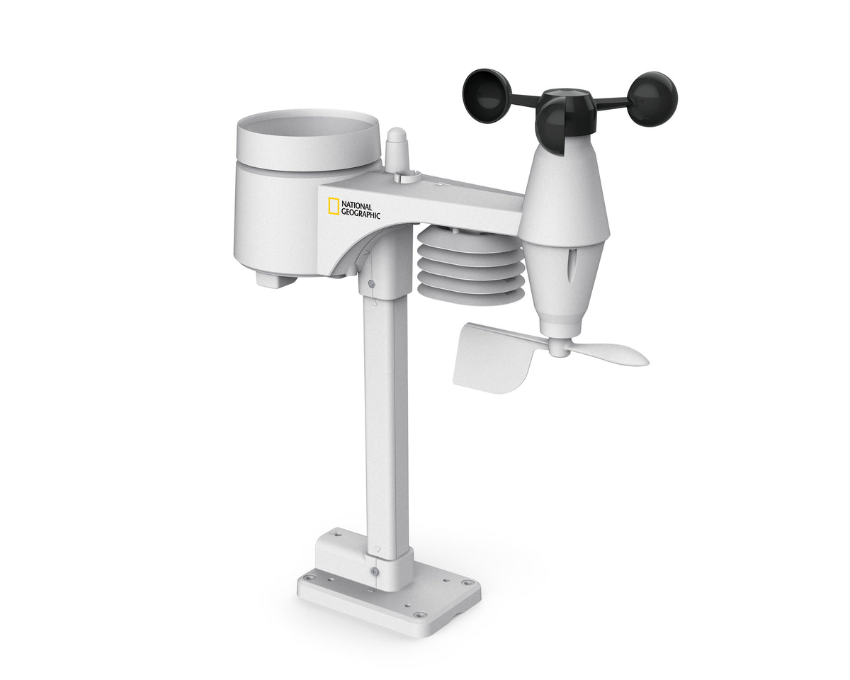 NATIONAL GEOGRAPHIC Colour-Display-Funk-Wetterstation 5-in-1