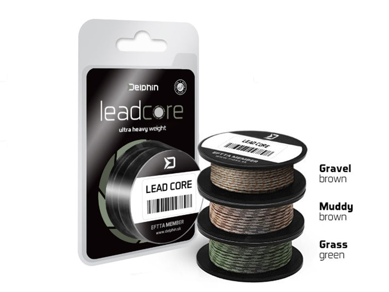 Delphin LEADCORE grün Grass