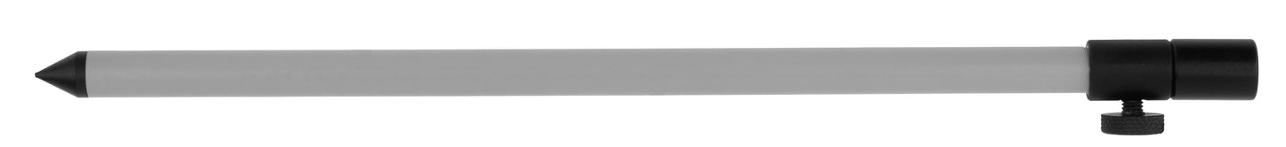 Mikado Teleskopische Rutenauflage - Aluminium Mit Gewinde - 75-120 Cm - Grau - 1 Stk.