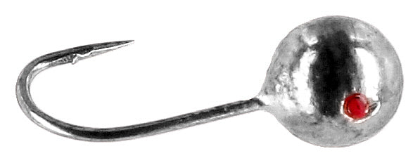 Mikado Köder - Runde Mormyshka 4.0 - Silber - 5 Stk.