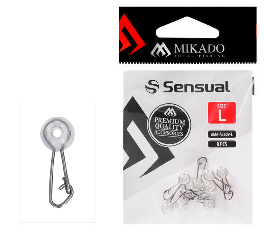 Mikado Fixing System - Snap With Bead - Size M - 8 pcs.
