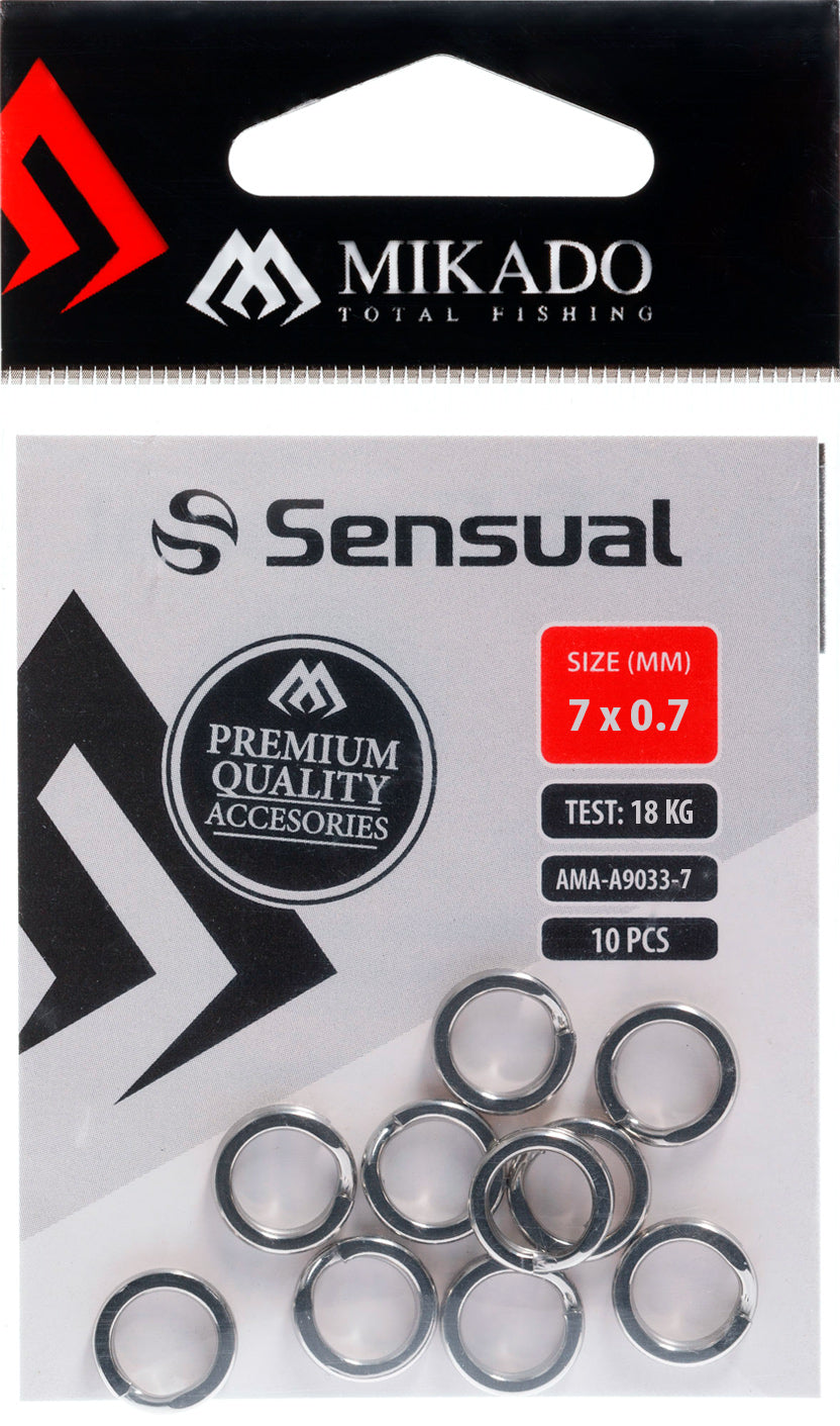 Mikado Splitring - Stark - Größe 12x1.2mm - 10 Stk.