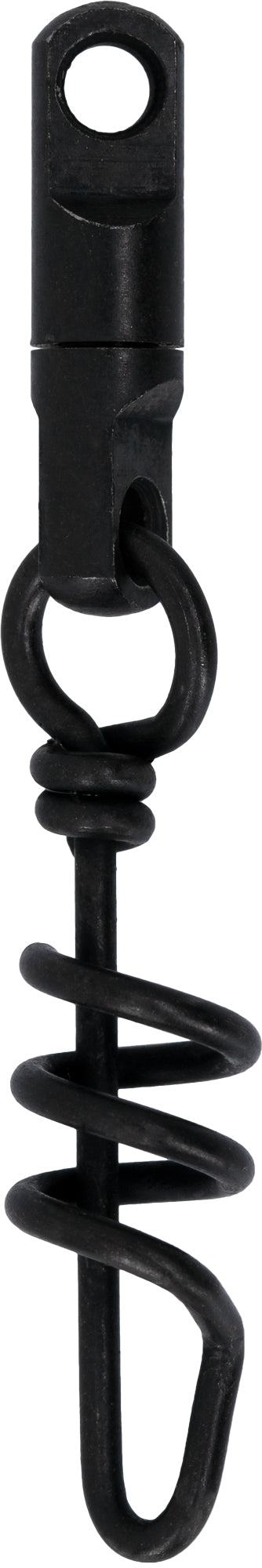 Mikado Wirbel - Mit Schnappen Schraube - Größe 5mm - Schwarz Matt - 5 Stk.