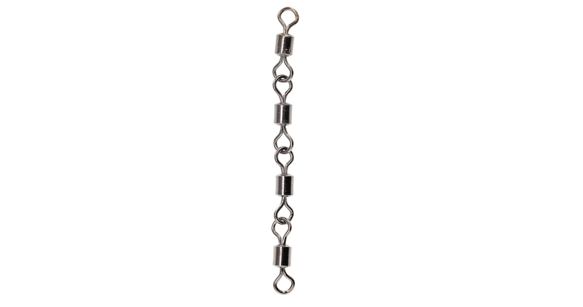 Mikado Wirbel - Jaws Fourfold Swivels Xl - 35kg - 5 Stk.