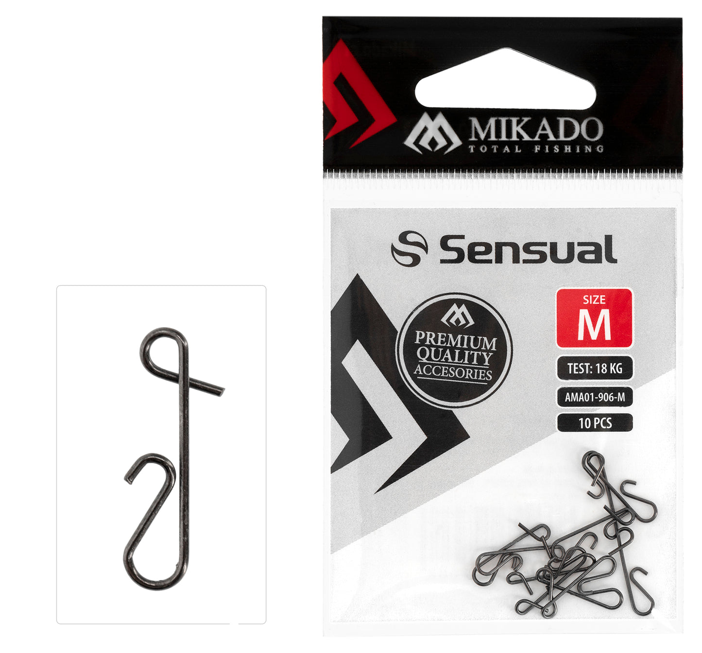 Mikado Snap - Knotenloser Verbinder - Größe L Bn - 10 Stk.