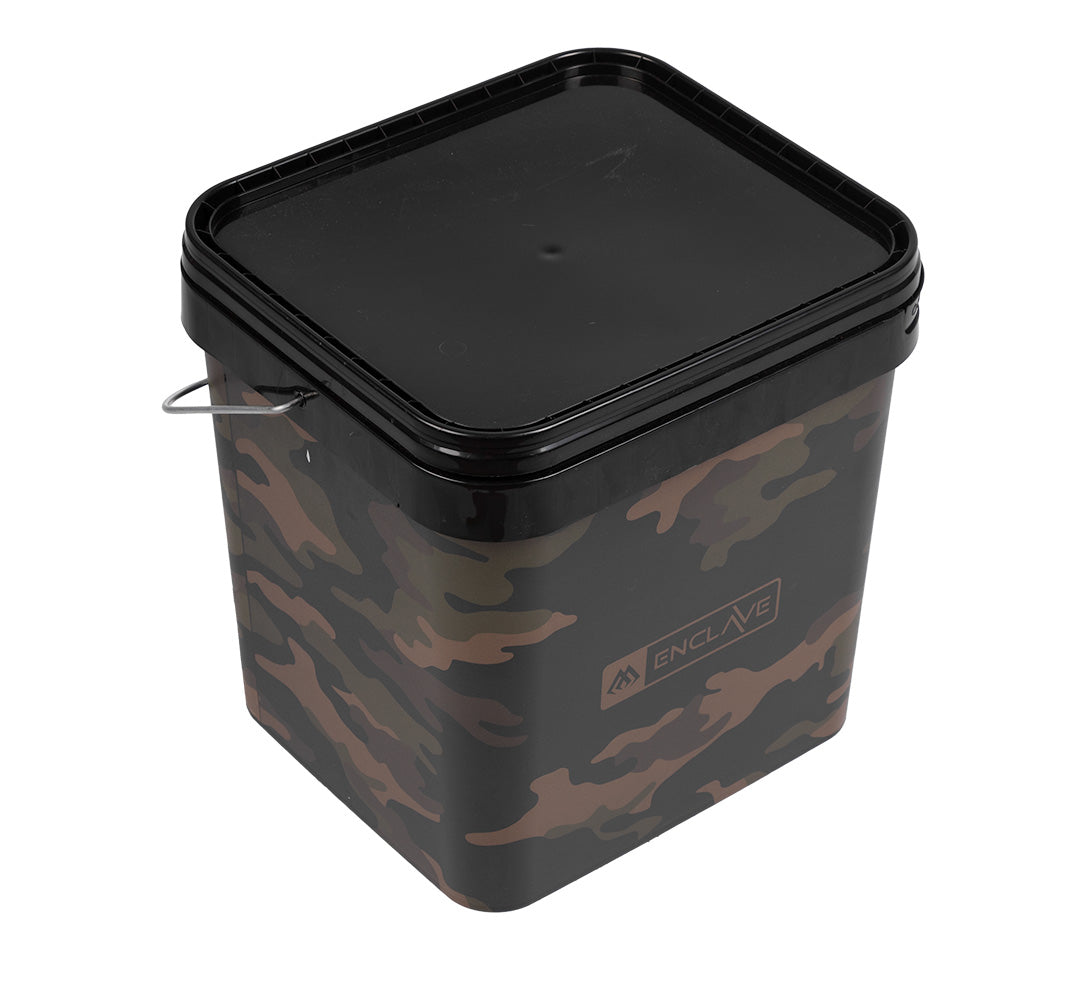 Mikado Bucket - Enclave Camo - Eckiger Futtereimer 10 L - 1 Stk.