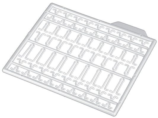 Mikado Stopper - Haar-Verlängerung - Transparent - 2 Stk.