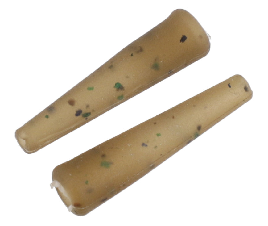 Mikado Sleeve – Lead Clip Tail Rubber - Camo - 10 pcs.