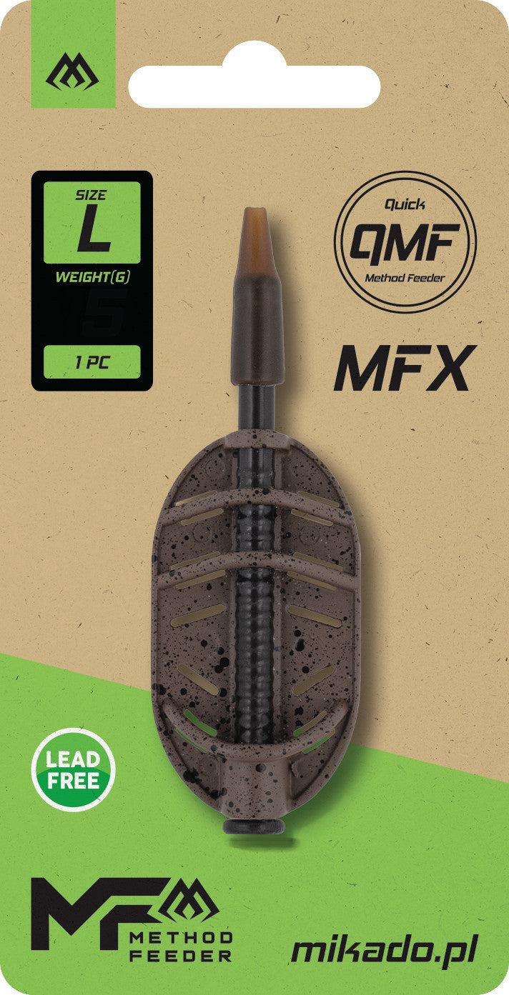 Mikado Feeder - Method Feeder Mfx - Q.M.F. Größe L - 15g - 1 Stk.