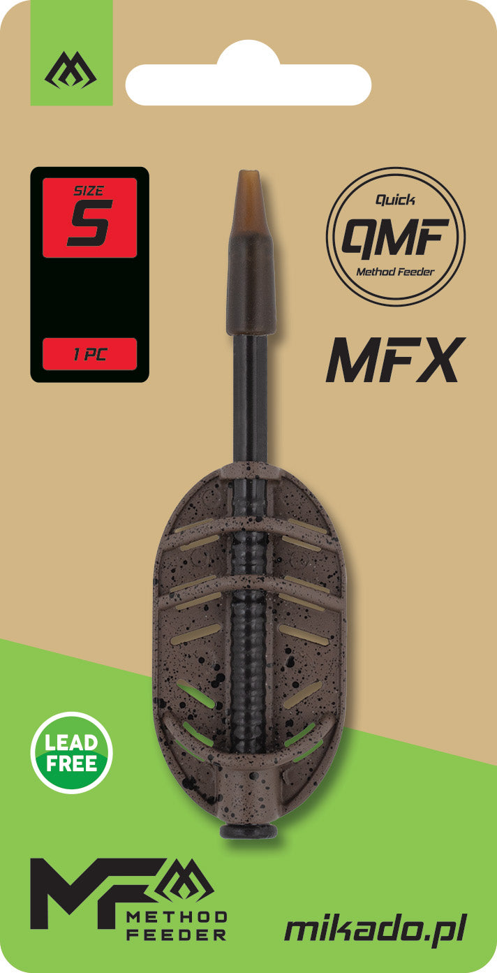 Mikado Feeder - Method Feeder Mfx - Q.M.F. Größe S - 15g - 1 Stk.