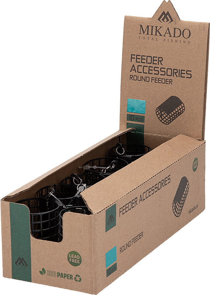 Mikado Feeder - Rund - 30g - (32x44mm) - 1 Stk.