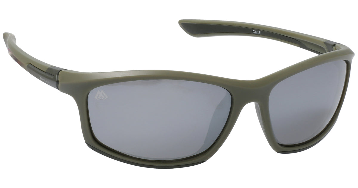 Mikado Sonnenbrille - Polarisiert - 7871 - Braun Mit Spiegeleffekt - 1 Stk.