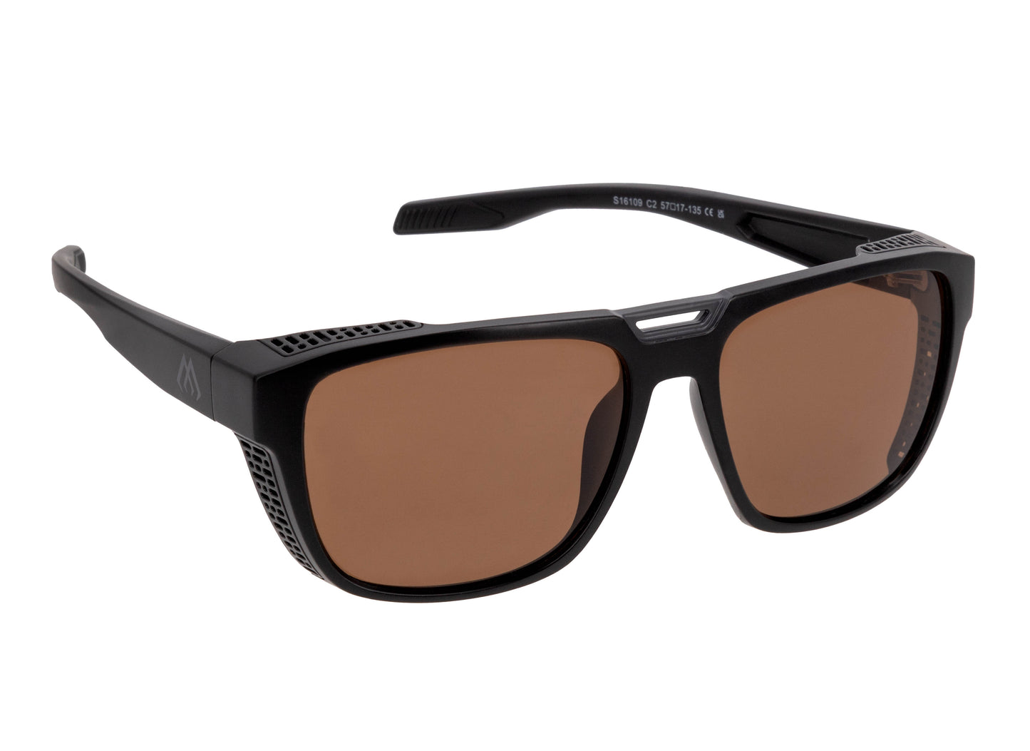 Mikado Sonnenbrille - Polarisiert Breit Xl - Braun - 1 Stk.