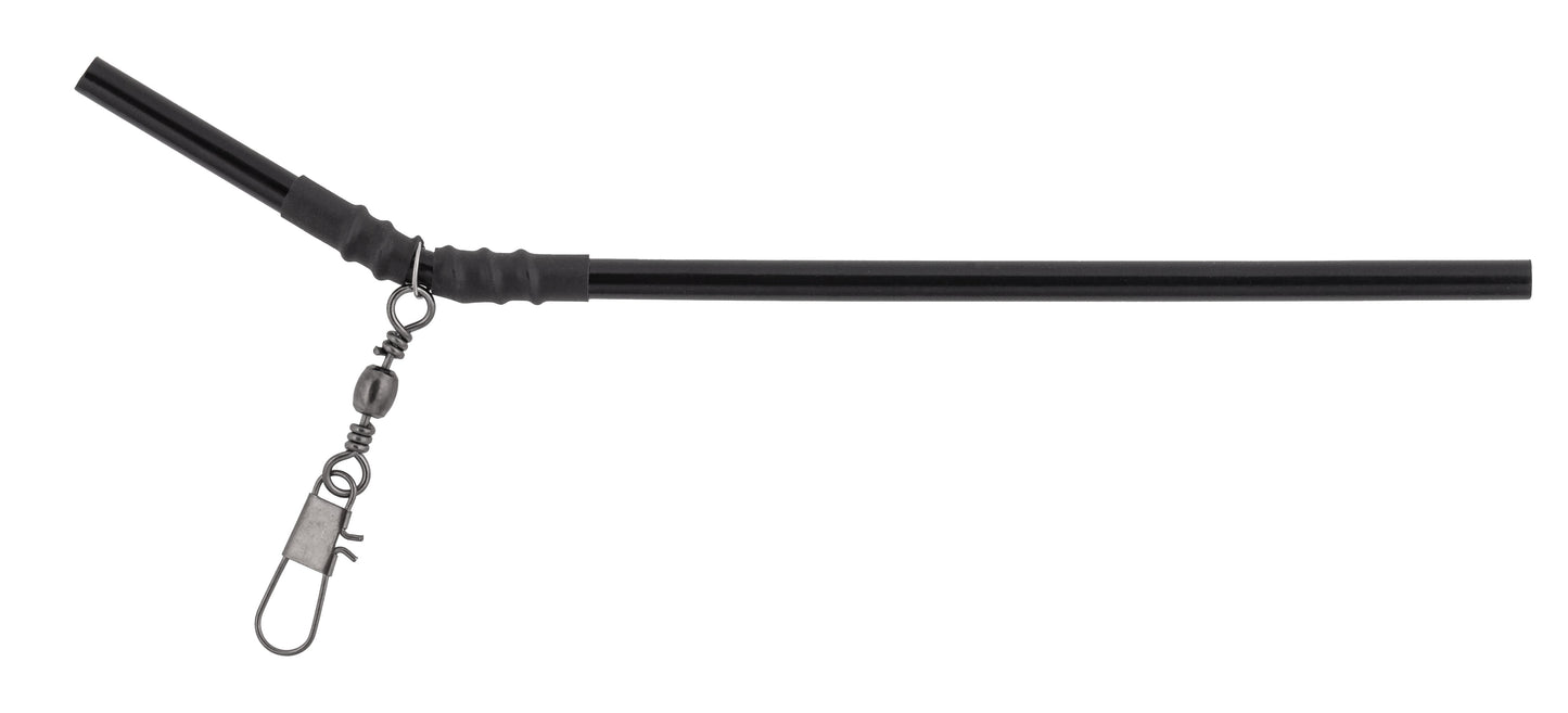 Mikado Rohr - Anti-Tangle Mit Karabiner - Gebogen - 15 Cm - 30 STK.