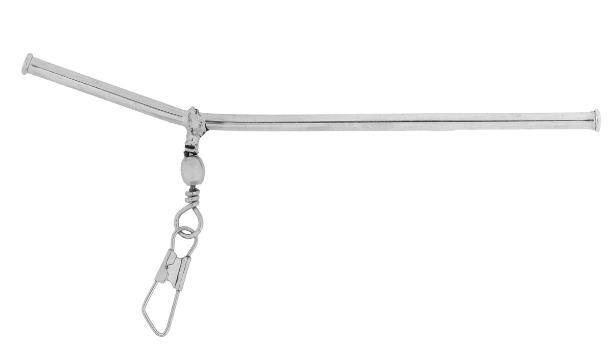 Mikado Rohr - Anti-Tangle Mit Karabiner - Metall - 7 Cm - 3 STK.