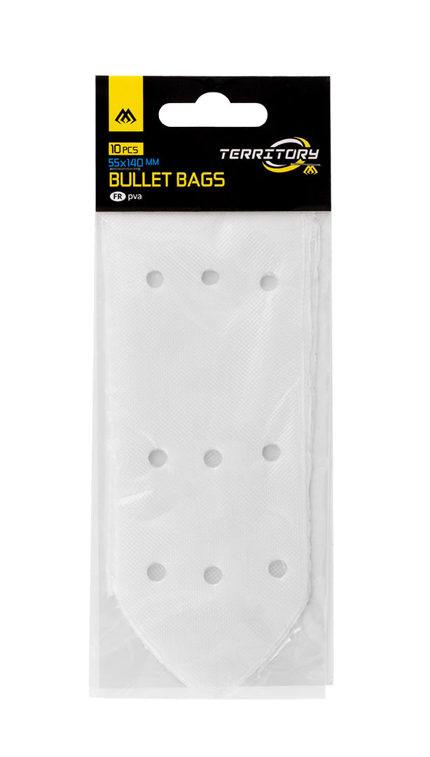 Mikado Pva - Bullet Bags - Mit Schnur Und Löchern 55x140 Mm - 10 Stk.