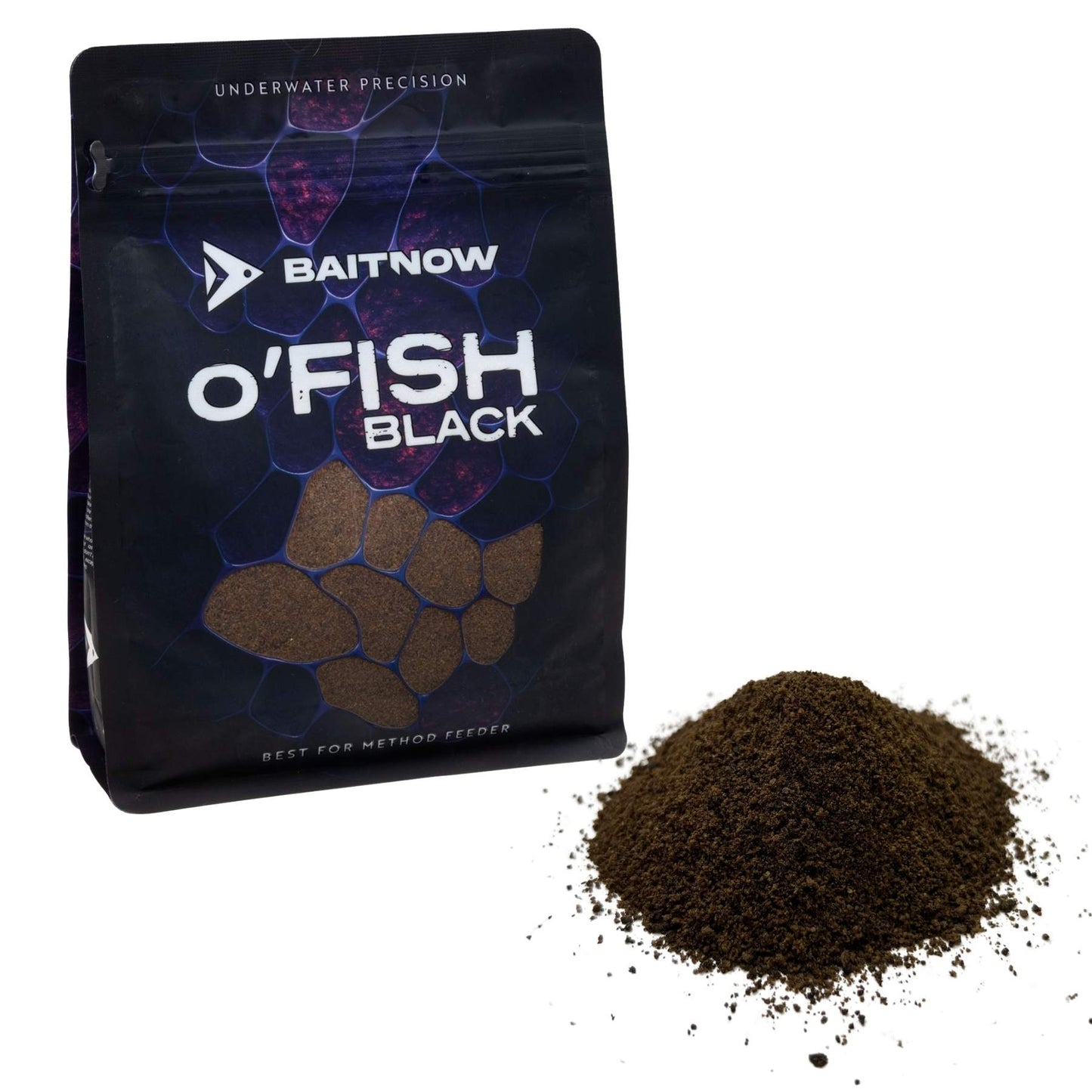 Mikado Futter Method Feeder - O'FISH Black 800g - Packung 1 stk.