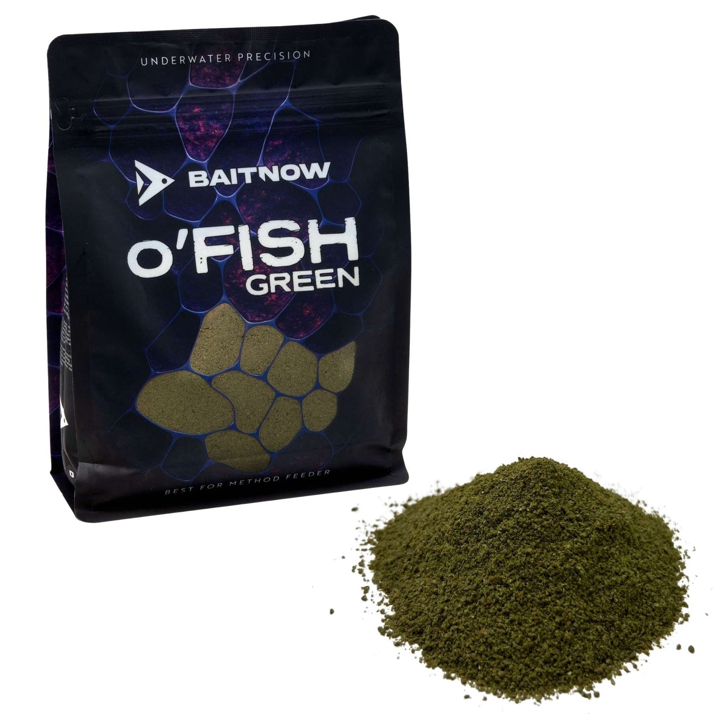 Mikado Futter Method Feeder - O'FISH Green 800g - Packung 1 stk.
