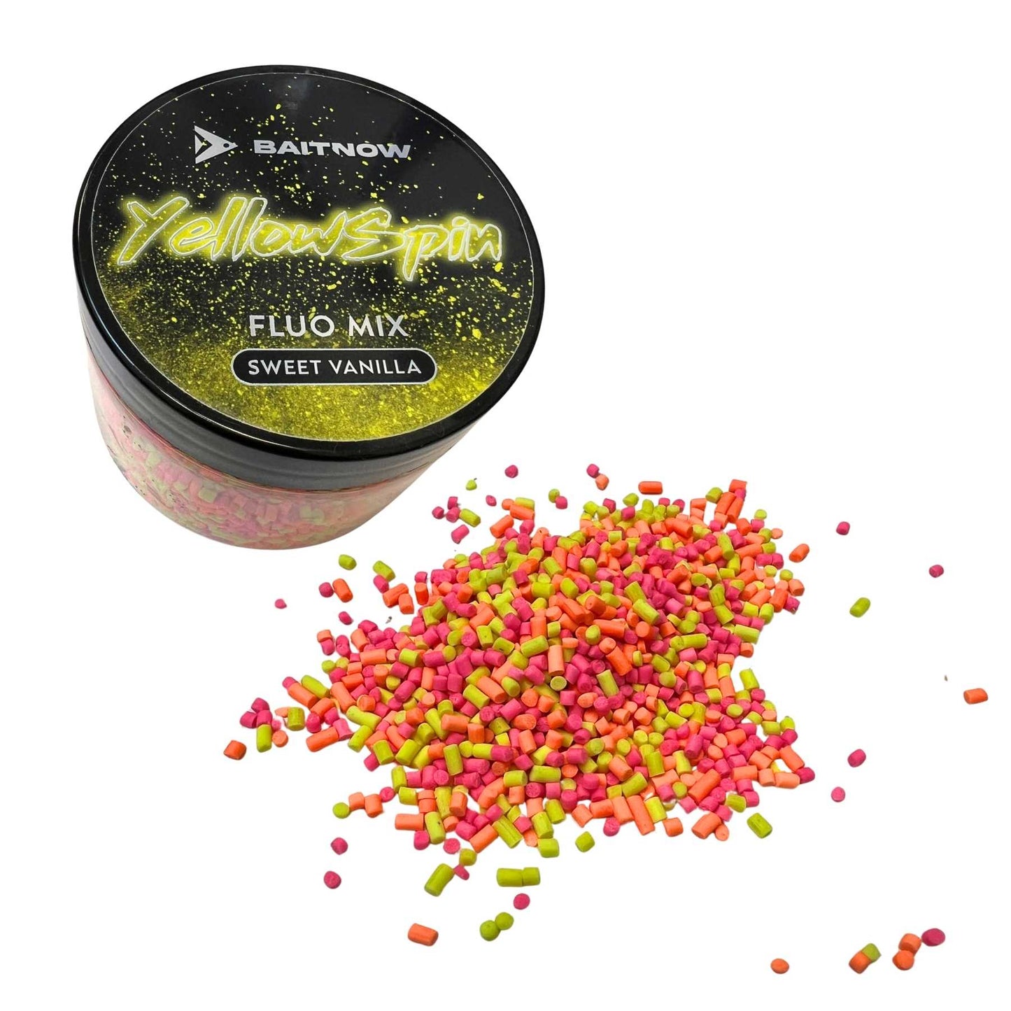 Mikado Method Feeder Zusatz - Fluo Mix Yellow Spin 150ml - 1 Stk.