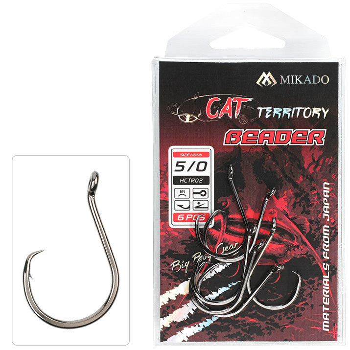 Mikado Haken - Cat Territory - Beader NR. 8/0 Bn - 4 Stk.