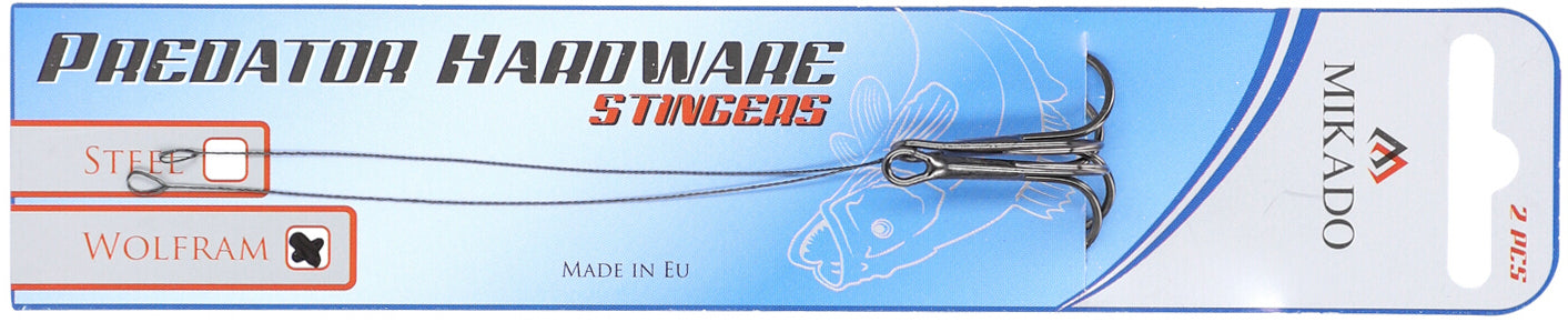 Mikado Stinger - Ph Tungsten - 5cmx5kg - Drillingshaken: 8 - 2 Stk.