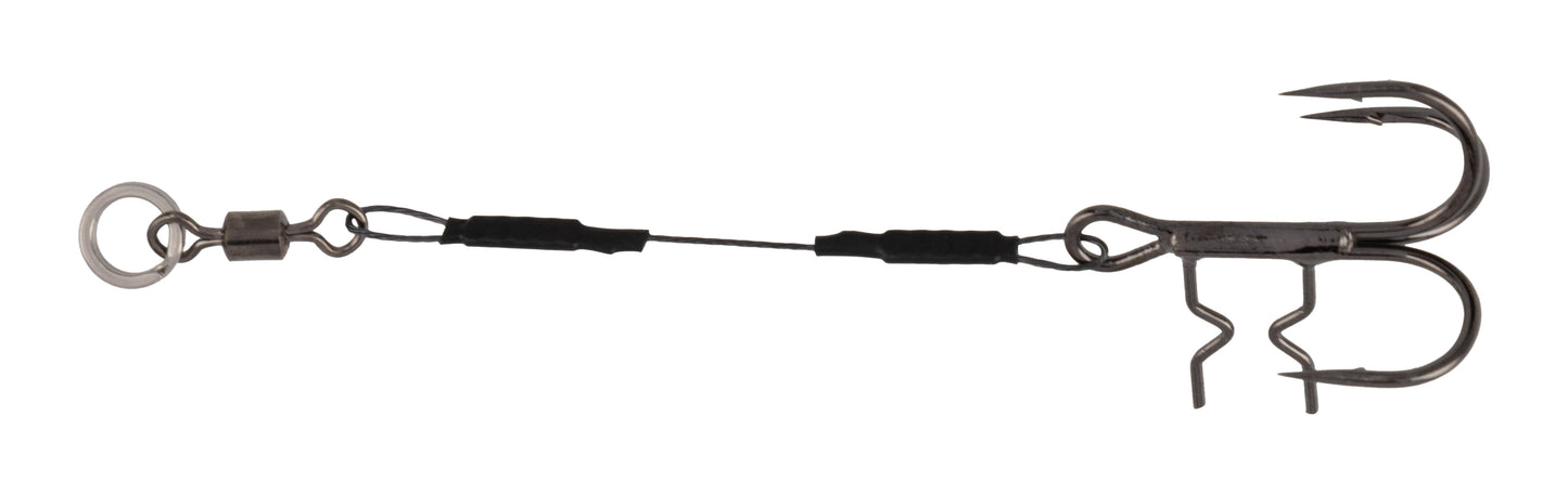 Mikado Stinger - Titan Jaws Evo Titanium - 13 kg/8 Cm - Drilling 4 -  2 STK.