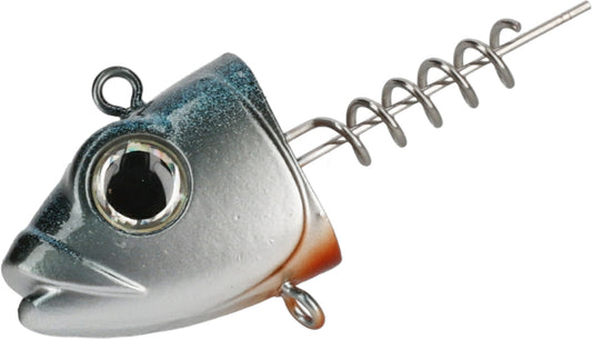Mikado Schraube - Für Softlures Jaws Vertical - 60g/BLUE Roach - 2 Stk.
