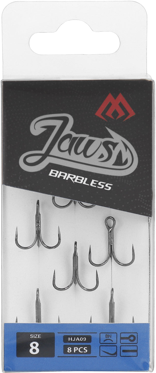 Mikado Drillingshaken Widerstandsfrei - Jaws Barbless NR. 4 - 6 Stk.