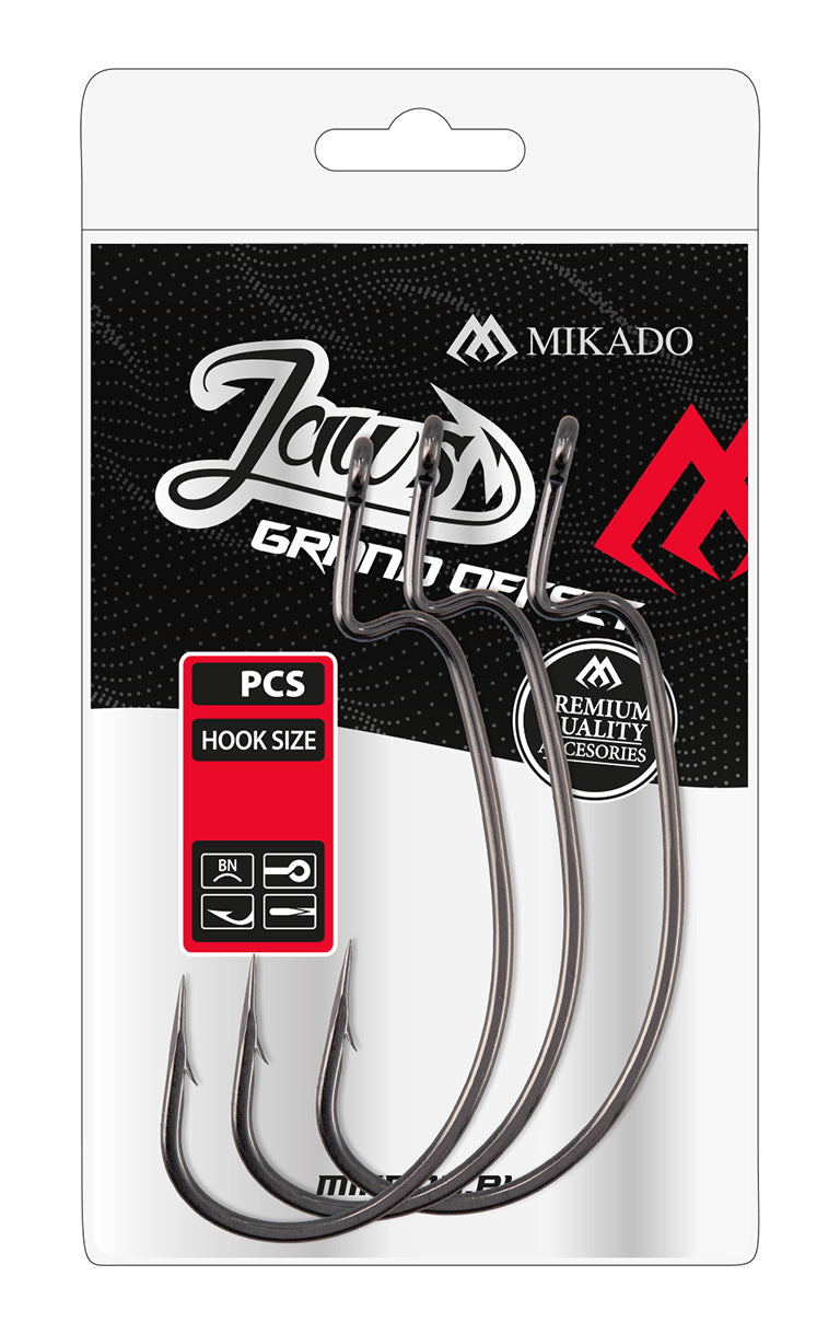 Mikado Haken - Jaws Grand Offset Nr 10/0 - 3 Stk.