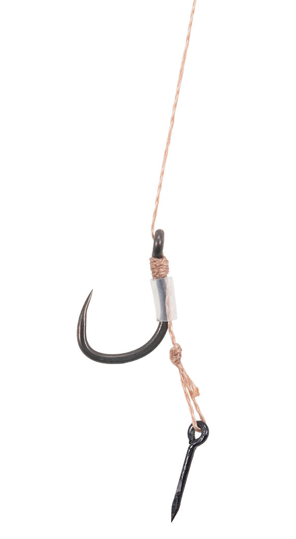 Mikado Leader Mf - MF14 Mit Nadel - Haken Ohne Widerhaken 12 / Geflochtene SCHNÜRE: 0.12mm/10cm - 8 Stk.