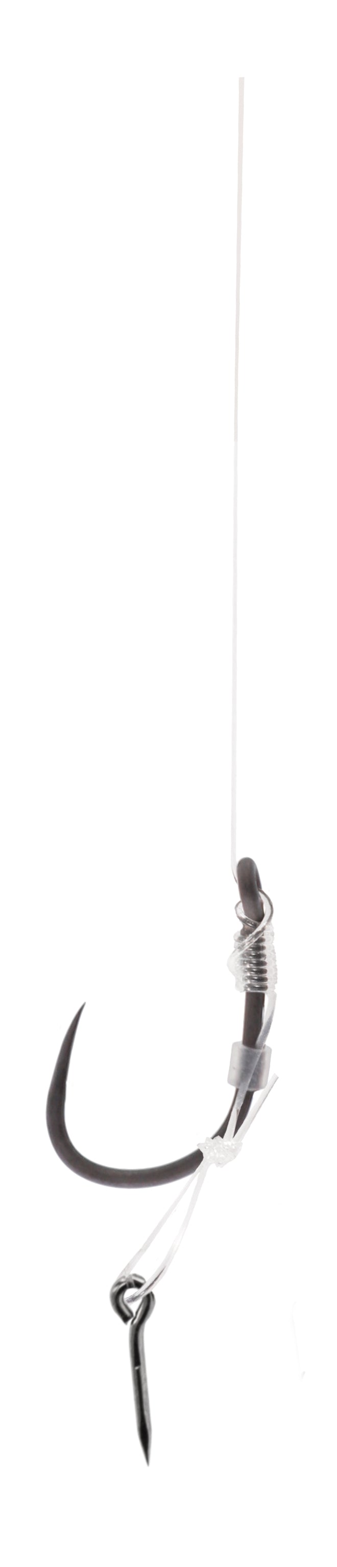 Mikado Method-Feeder-Vorfach - X-Tra Strong Mit Köderspike - Haken Ohne Widerhaken NR. 8 / Monofil 0.23mm/10cm - 8 Stk.