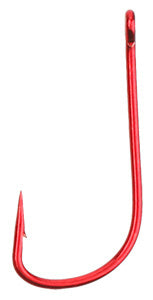 Mikado Haken - Sensual - Sode W/RING NR. 8 Red - 10 Stk.