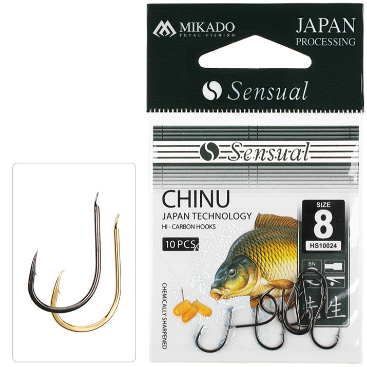 Mikado Haken - Sensual - Chinu NR. 12 Bn - 10 Stk.